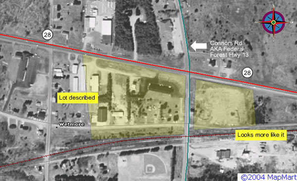 Superior Drive-In Theatre - My Original Analysis Of Old Aerial From 2004 (newer photo)